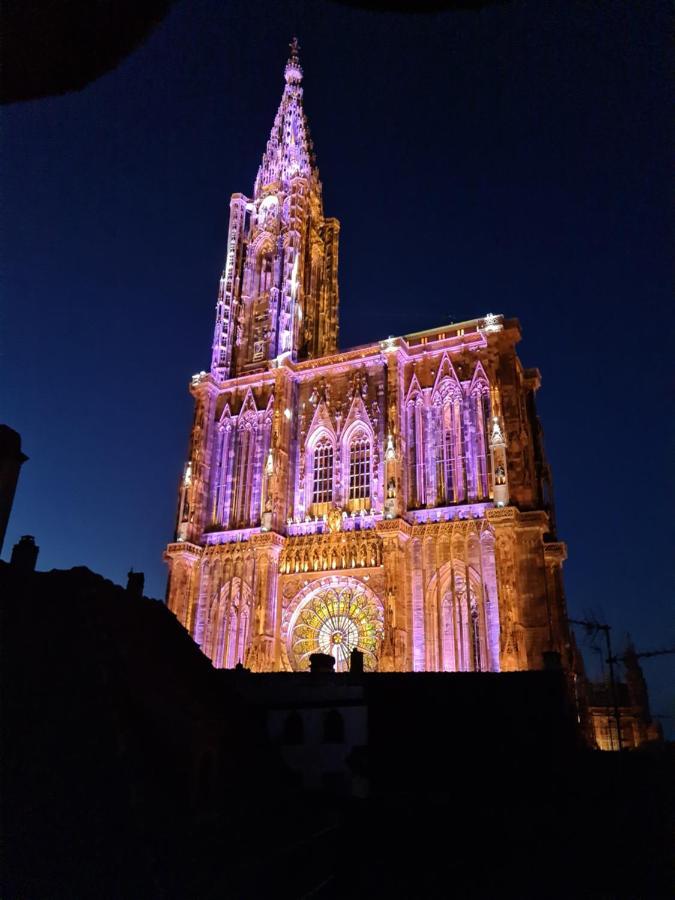 Apartamento Face à la cathédrale Estrasburgo Exterior foto